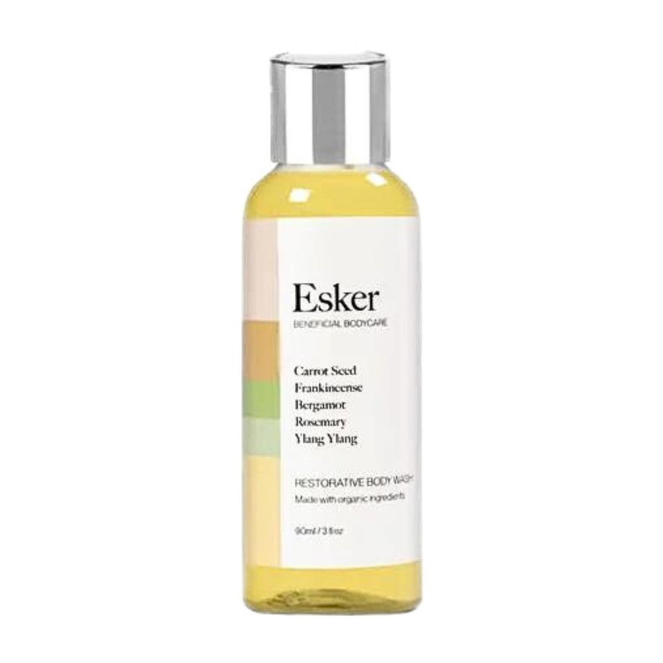 Esker - Natural Restorative Body Wash | Plant-Based, Cruelty-Free, Clean Beauty (3 Oz | 90 Ml)