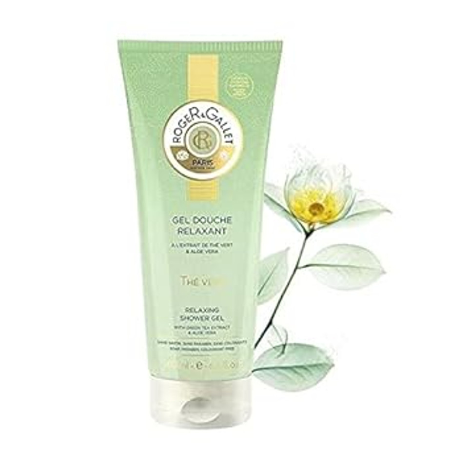 Roger & Gallet | Body Wash & Shower Gel For Women | Green Tea 6.6 Oz Tube6.6 Ounce