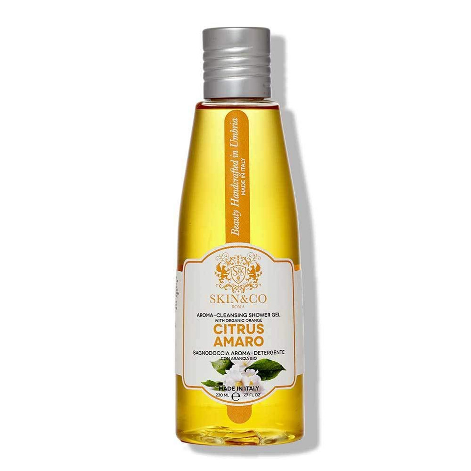 Skin&Co Roma Citrus Amaro Shower Gel, 7.7 Fl Oz