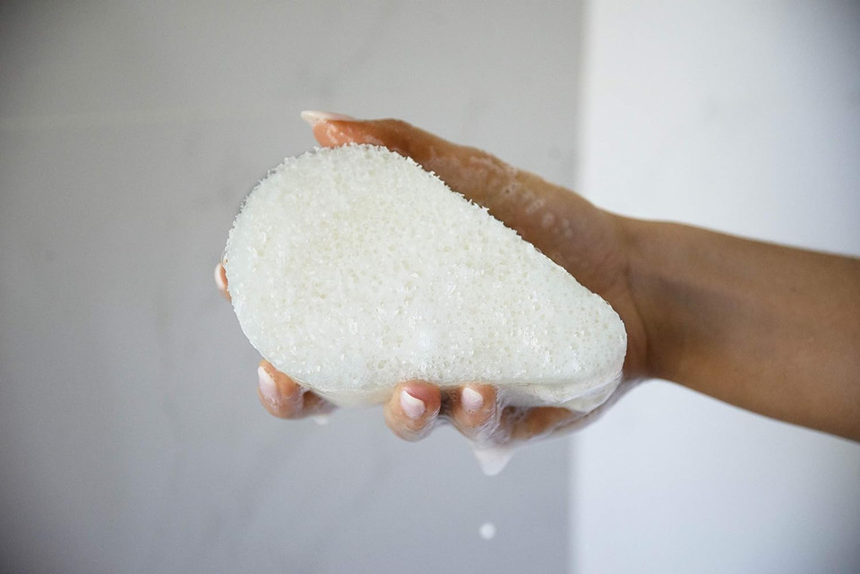 Spongeables Skinutrients Anticellulite Body Wash In A Sponge Vanilla Bean Scent Spa Cellulite Massager Moisturizer And Exfoliator 20+ Washes 4Oz Sponge, White, 3 Countvanilla Bean