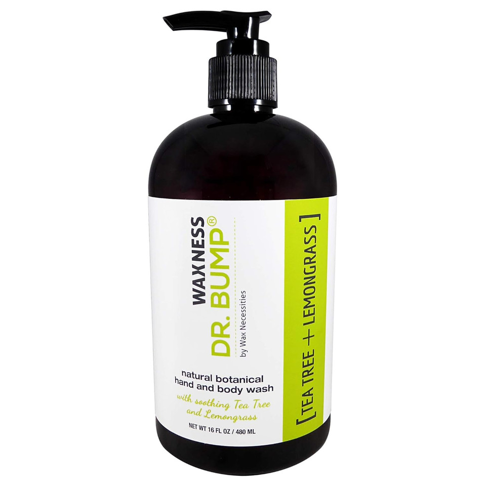 Waxness Dr. Bump Botanical Body Lotion And Wash With Tea Tree And Lemongrass 2 X 16 Fl Oz / 480 Ml