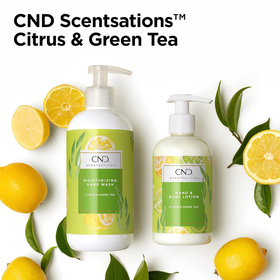 Cnd Scentsations Liquid Hand Wash, Vegan Moisturizing Deep Cleanser, Formulated With Glycerin & Jojoba Oil, 13.2 Fl Oz