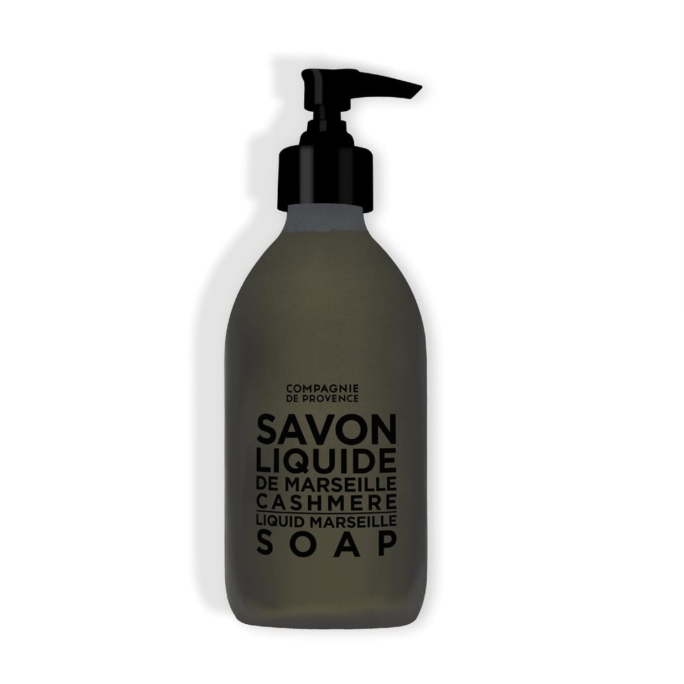 Compagnie De Provence Savon De Marseille Nourishing Liquid Soap, Delicate, 10 Fl Oz Pump Bottle And 33.8 Fl Oz Plastic Bottle Refill