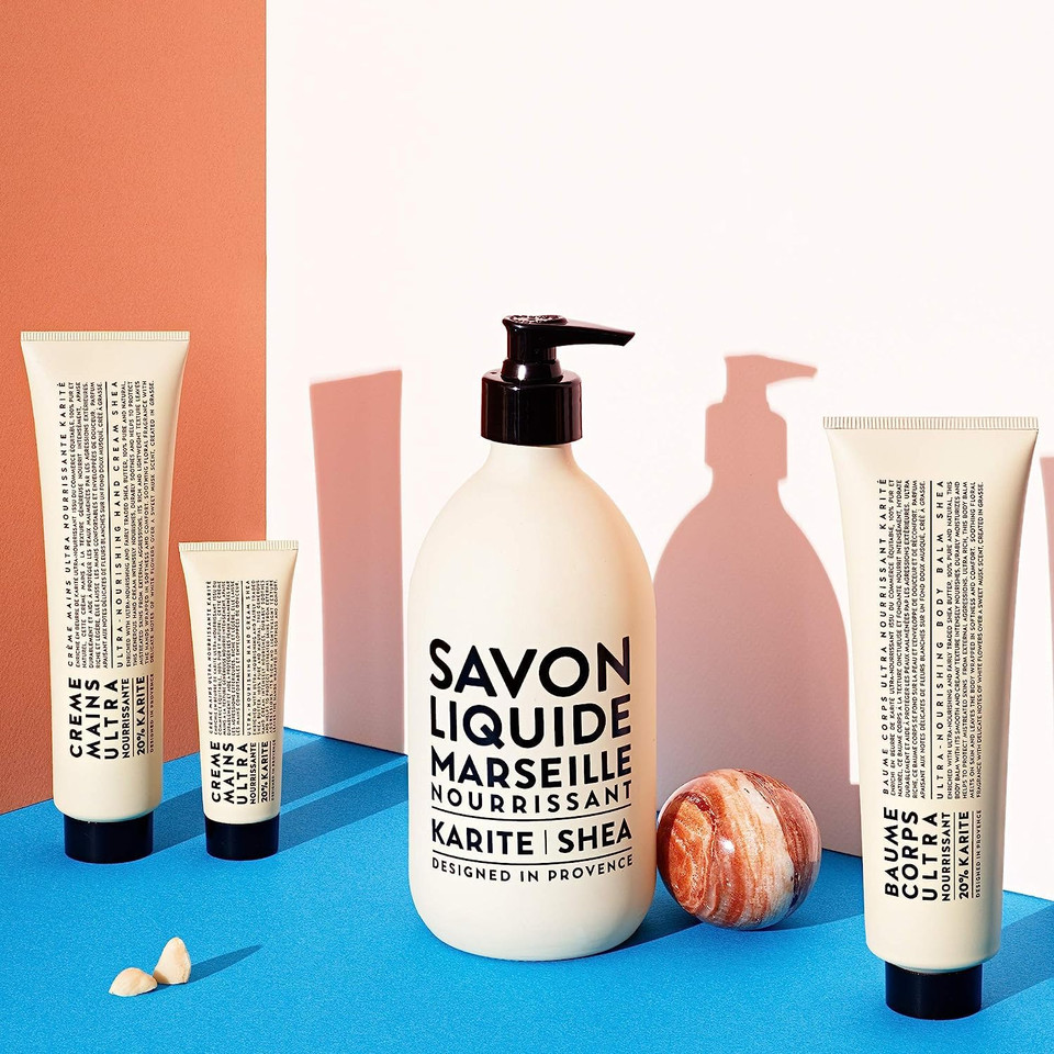 Compagnie De Provence Savon De Marseille Nourishing Liquid Soap, Karite (Shea Butter), 16.7 Fl Oz Refill