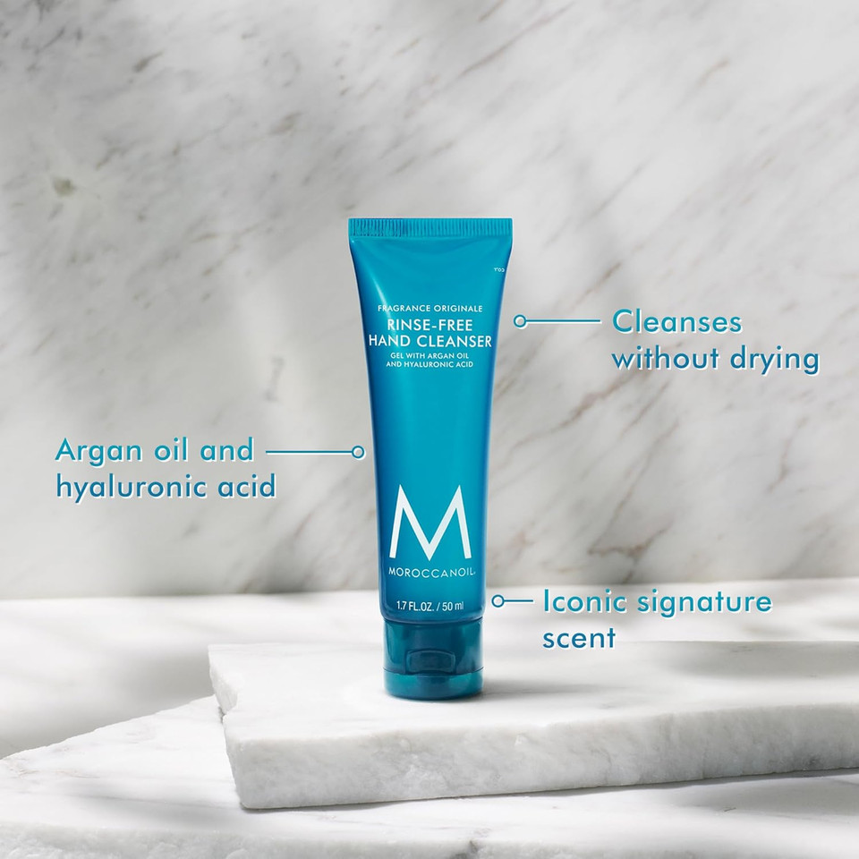Moroccanoil Rinse-Free Hand Cleanser With Hyaluronic Acid