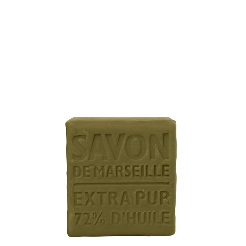 Compagnie De Provence Savon Marseille Olive Soap Cube - 400 Grams - Made In France
