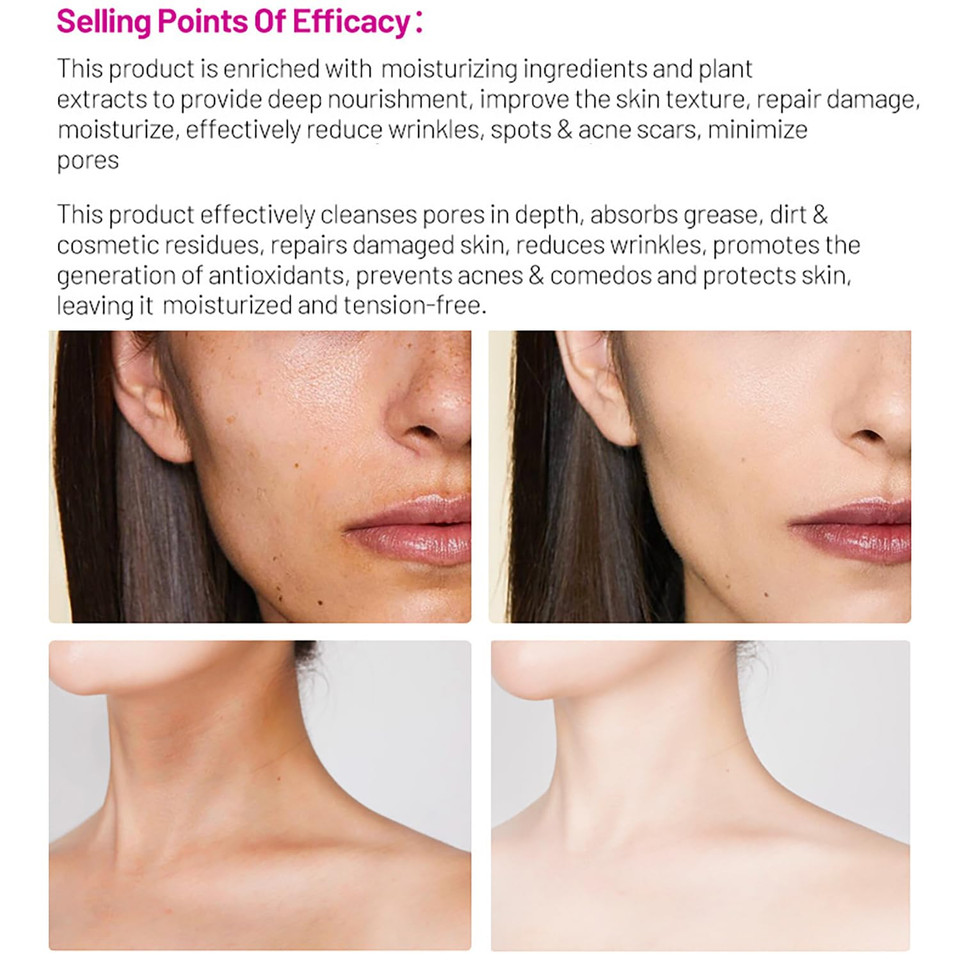 Disaar Beauty Papaya Saffron Soap Bar Anti-Aging Anti-Oxidation Moisture Foam Repair Skin Care 120G / 4.23Oz