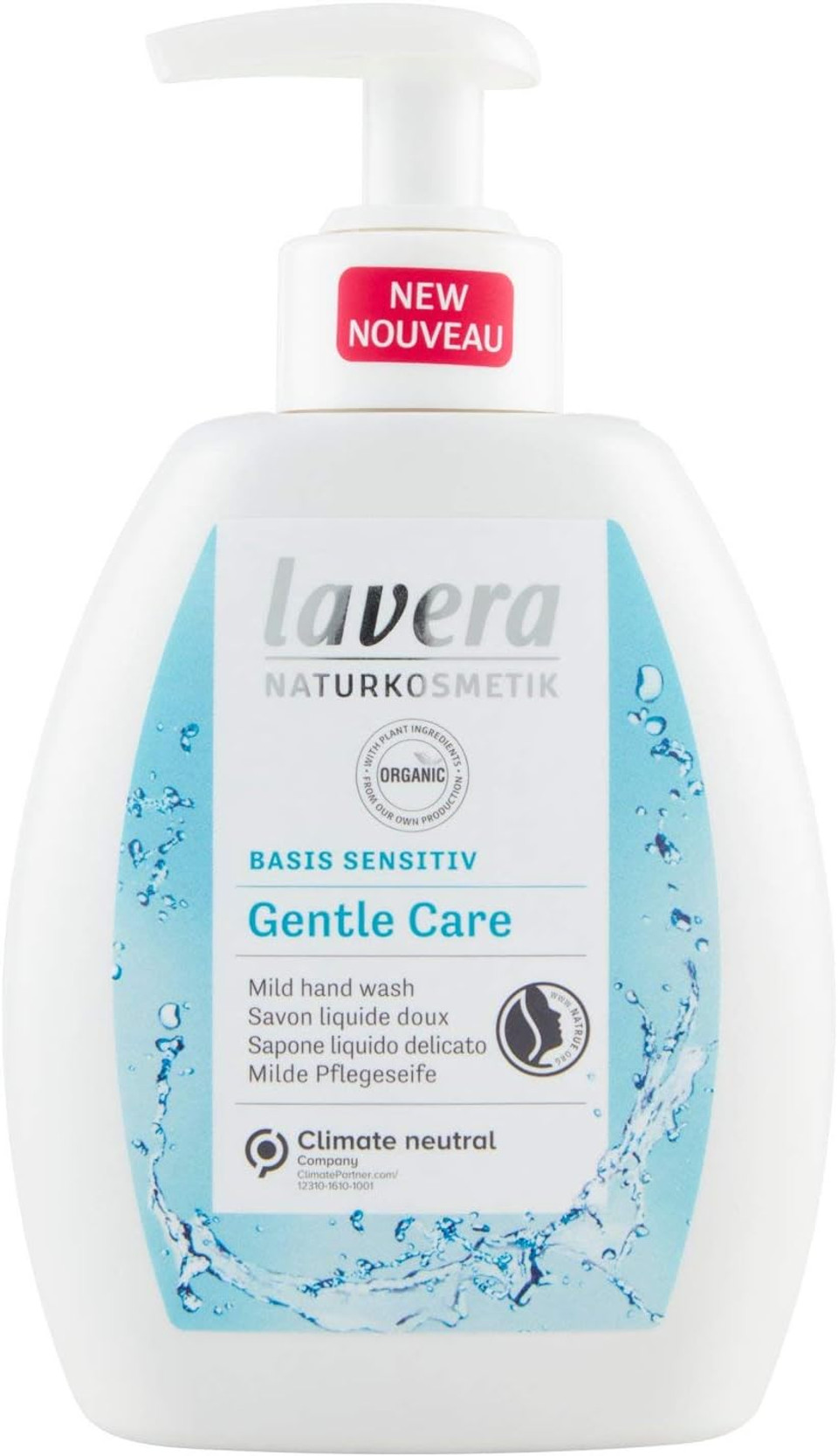 Lavera Basic Sensitive Gentle Care Hand Wash  Organic Aloe Vera & Organic Chamomile  Mild Cleansing  Vegan  Skin-Neutral Ph  250Ml Lavera Basic Sensitive Gentle Care Hand Wash  Organic Aloe Vera & Organic Chamomile  Mild Cleansing  Vegan  Skin-Neutral Ph  250Ml