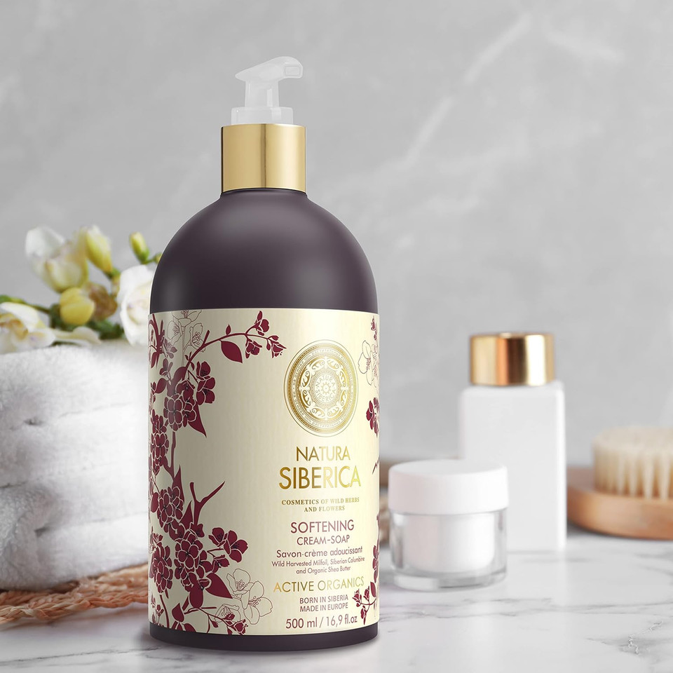 Natura Siberica Liquid Soap Softening Cream Soap 500Ml