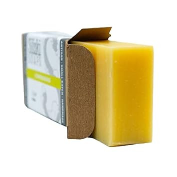 Siliski Soaps Simple Skincare, Hard, Gentle, Bath Soap, All Natural, Vegan And Palm Free - Lemongrass, 4.5 Oz