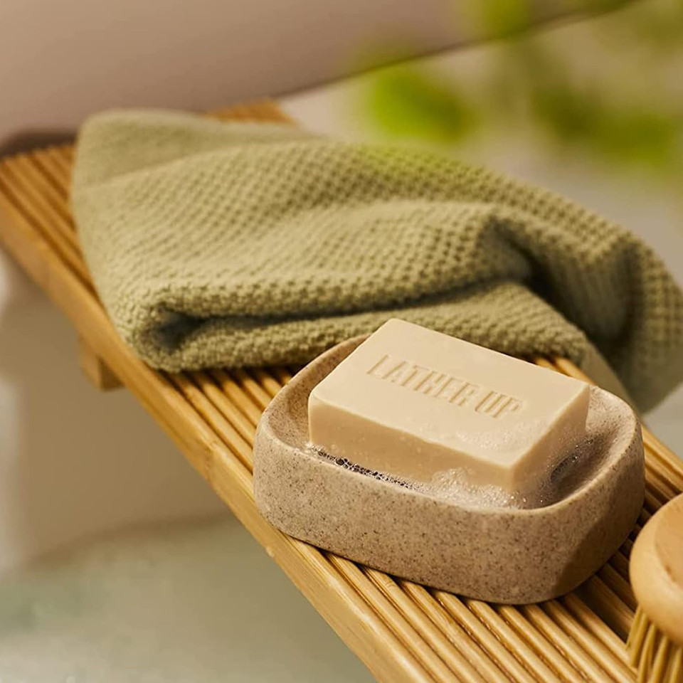 The Body Shop Almond Milk Cleansing Face & Body Bar  Refreshing & Cleansing  Vegan  3.5Oz
