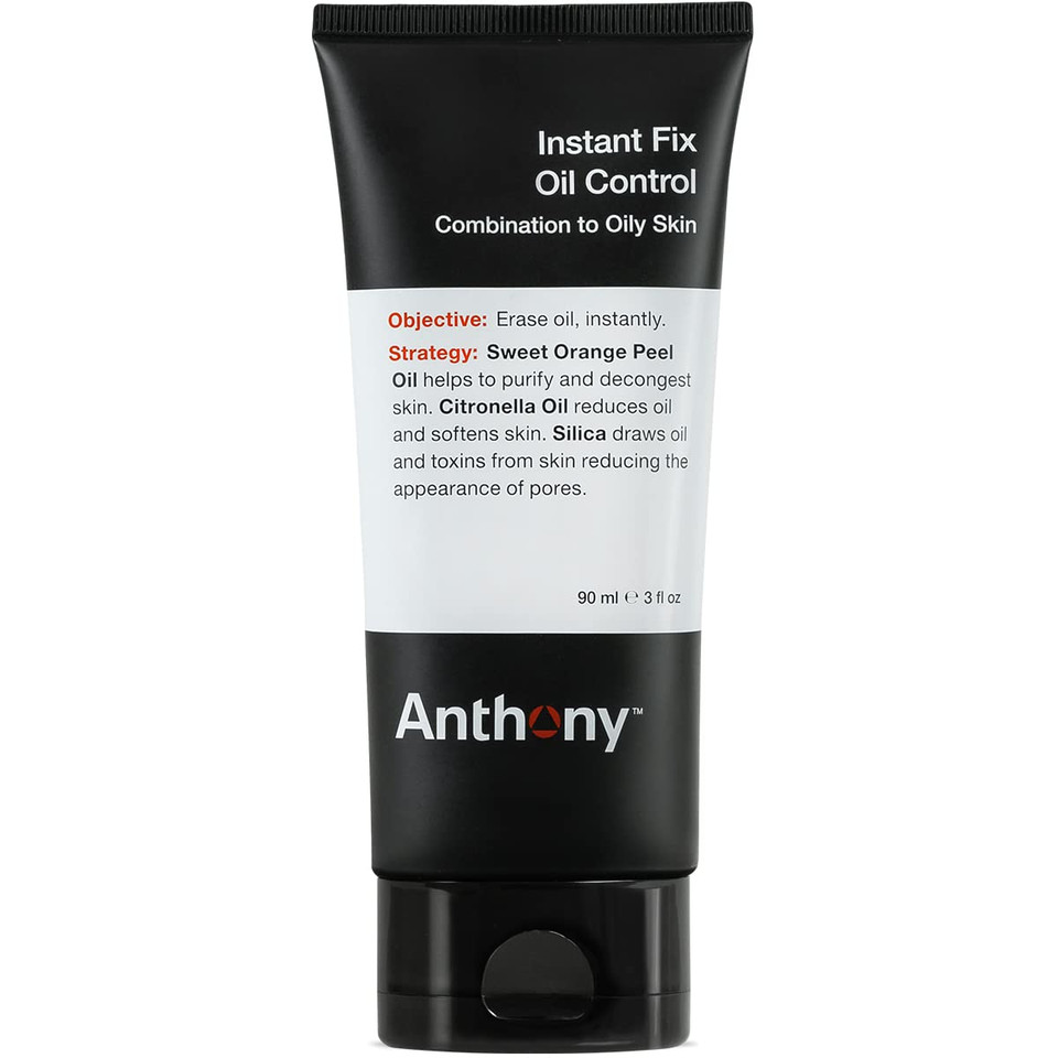 Anthony Instant Fix Oil Control For Men  Mattifying Lotion For Oily Skin  Moisturizer And Pore Minimizer Instantly Eliminates Shine  3 Fl Oz Anthony Instant Fix Oil Control For Men  Mattifying Lotion For Oily Skin  Moisturizer And Pore Minimizer Instantly Eliminates Shine  3 Fl Oz