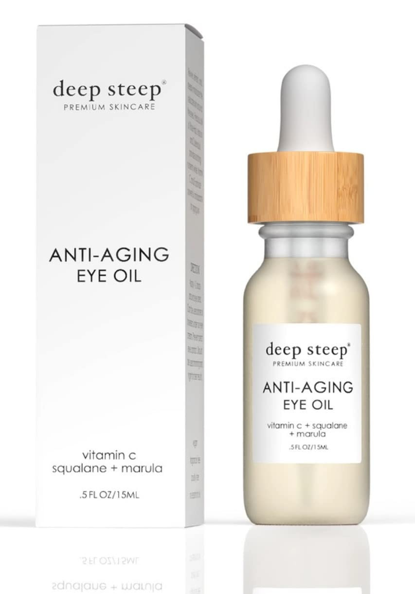 Deep Steep- Skin Care Line- Face Oils (Anti-Aging Eye Oil, 0.5 Oz)