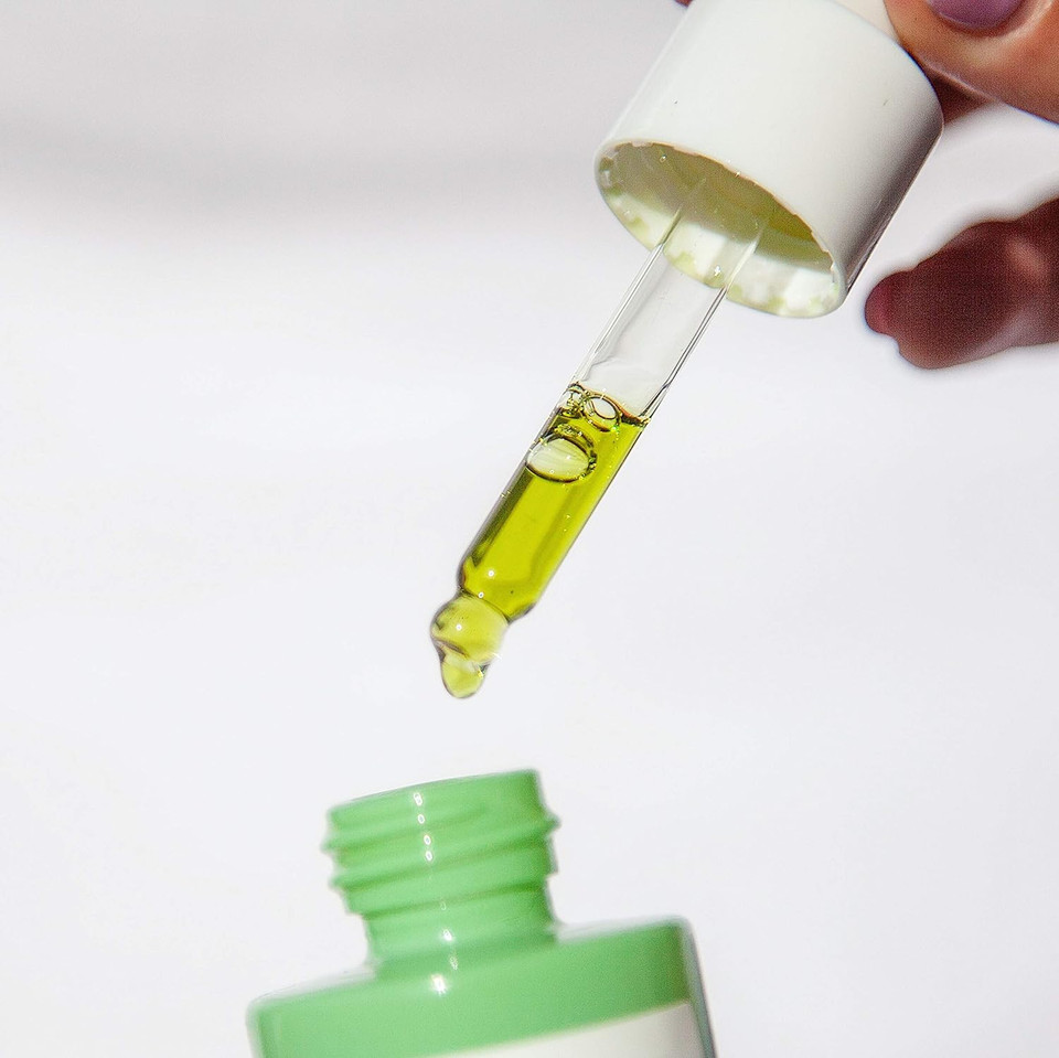 Salt By Hendrix - Natural Glowtown Green Calming Face Oil | Clean, Non-Toxic, Natural Skincare (1 Fl Oz | 30 Ml)