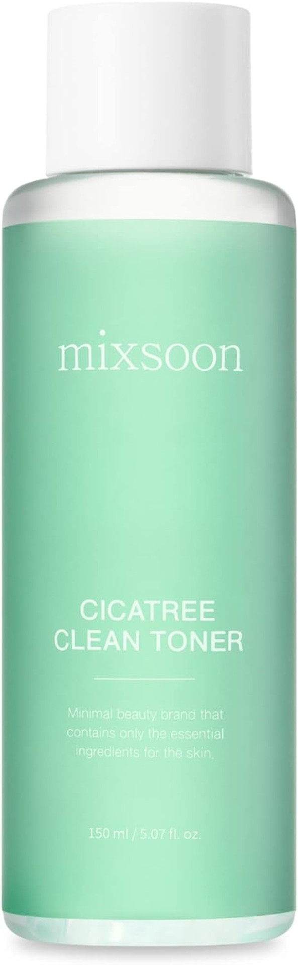 [Mixsoon] Cicatree Clean Toner 5.07 Fl Oz/150Ml | Daily Toner For Troubled Skin, Fast Absorption, Zero Irritation | Cruelty-Free