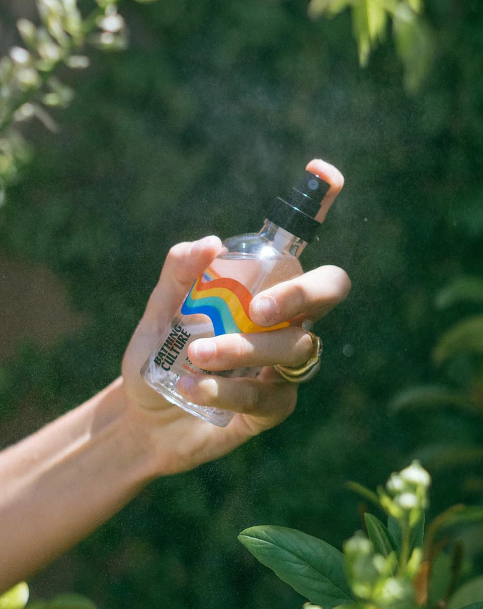 Bathing Culture - Organic Neroli + Rose Golden Hour Hydrosol Toner | Natural, Biodegradable, Sustainable, Vegan Personal Care (3 Oz | 88 Ml)