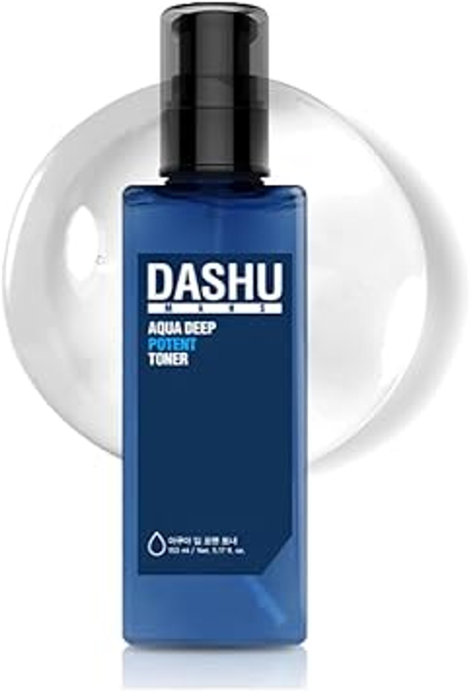 Dashu Mens Aqua Deep Potent Toner 5.17Fl Oz  Facial Toner, Tightens Pores, All Skin Types, Recondition And Purify Skin, Anti-Aging, Dead Skin Care, Moisturizing Dashu Mens Aqua Deep Potent Toner 5.17Fl Oz  Facial Toner, Tightens Pores, All Skin Types, Recondition And Purify Skin, Anti-Aging, Dead Skin Care, Moisturizing