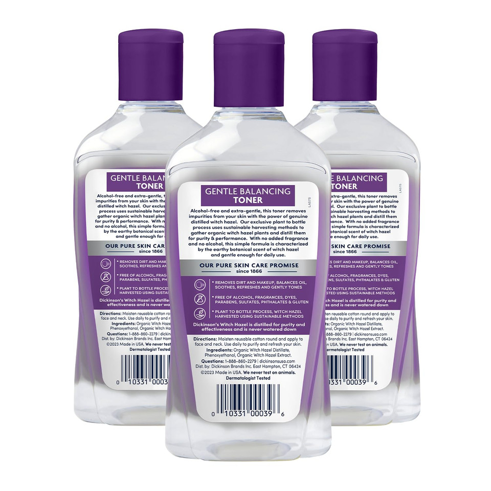 Dickinson'S Alcohol Free Gentle Balancing Toner, 16 Fl Oz
