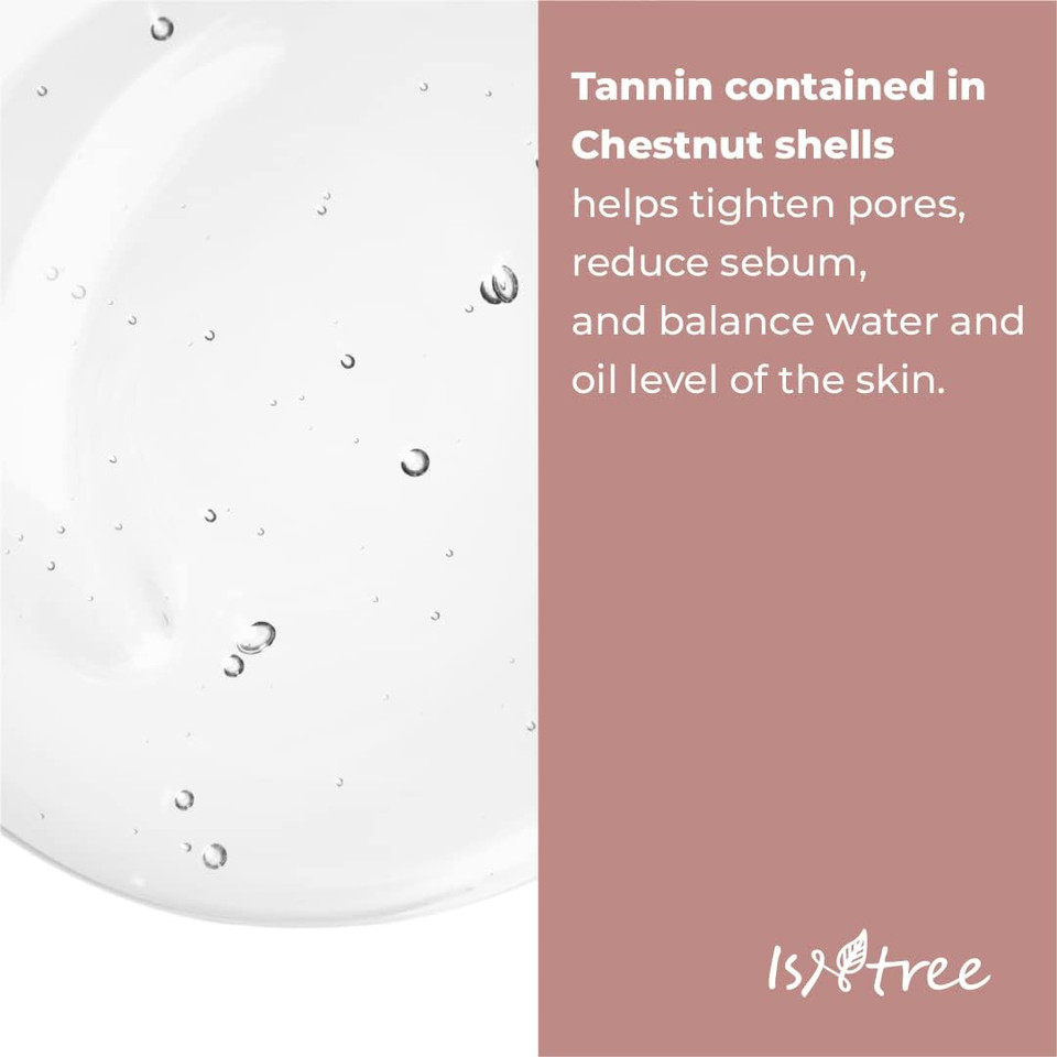 Isntree Chestnut Bha 0.9% Clear Toner 200Ml 6.76 Fl.Oz | Mild Exfoliant With Bha| Normal And Oily Skin | Helps To Remove Excess Sebum