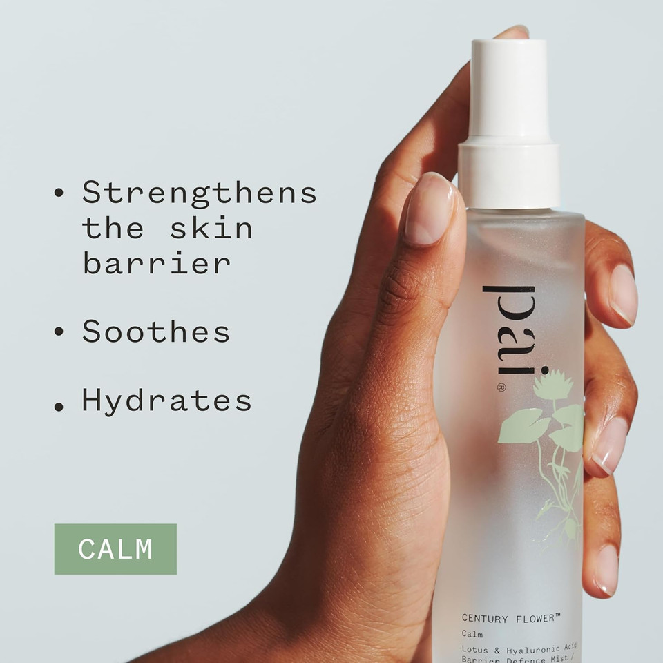 Pai Skincare - Century Flower: Lotus + Orange Blossom Soothing Tonic | Natural, Vegan, Sensitive Skincare (3.4 Fl Oz | 100 Ml)