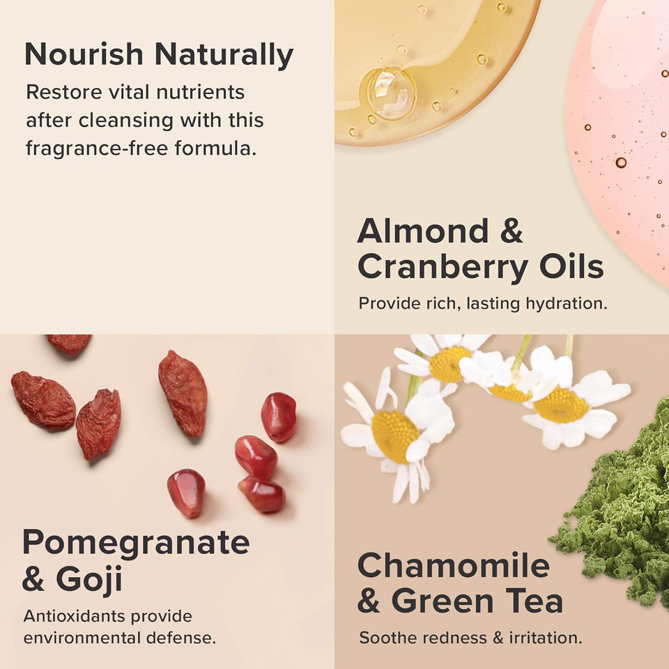 Paula'S Choice Earth Sourced Natural Refreshing Toner, Almond Oil, Chamomile & Green Tea, 98% Natural & Fragrance Free, 4 Ounce