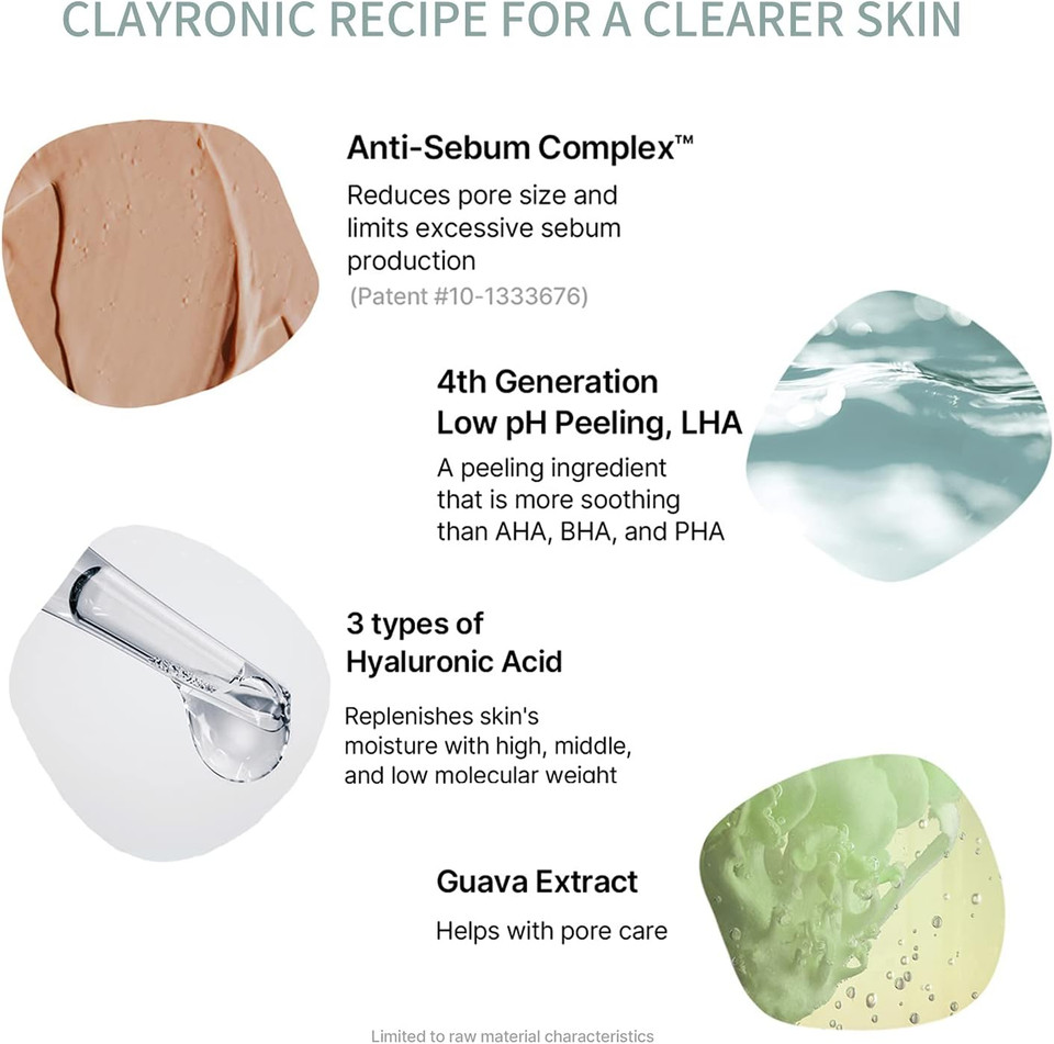 Snp Prep Clayronic Pore Toner 7.43 Fl Oz - Purifies Pores, Calms & Improves Skin Tone - Pore-Reducing, Minimizes Large Pores For Men And Women