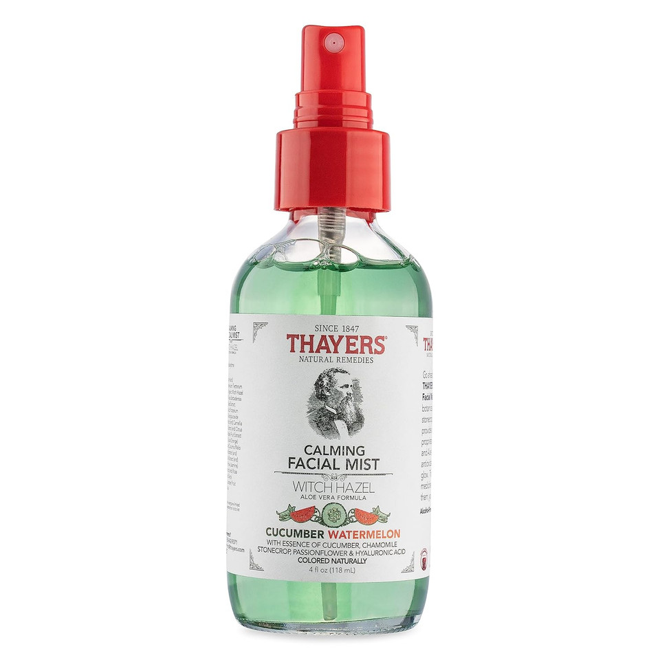 Thayers Calming Cucumber Watermelon Facial Mist, 4 Ounce4 Fl Oz (Pack Of 1)