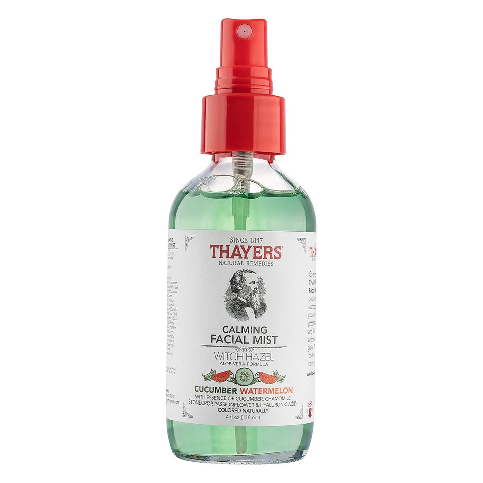 Thayers Calming Cucumber Watermelon Facial Mist, 4 Ounce4 Fl Oz (Pack Of 1)