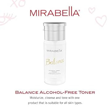 Unscented Alcohol-Free Facial Toner By Mirabella - Restorative Face Toner For All Skin Types - Moisturizes & Cleanses - Gluten & Paraben-Free, Cruelty-Free5.1 Fl Oz (Pack Of 1)