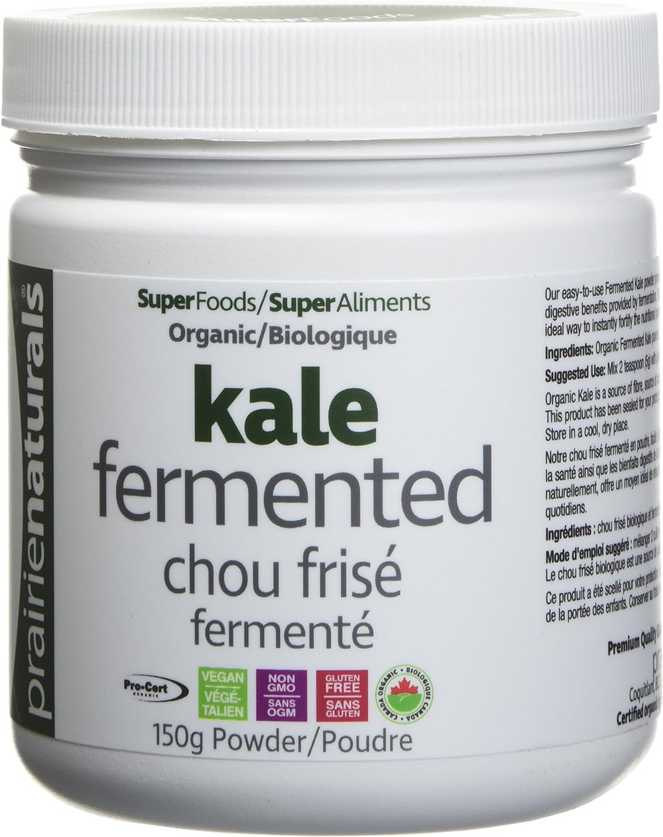 Prairie Naturals Fermented Organic Kale Powder, 5.3 Ounce