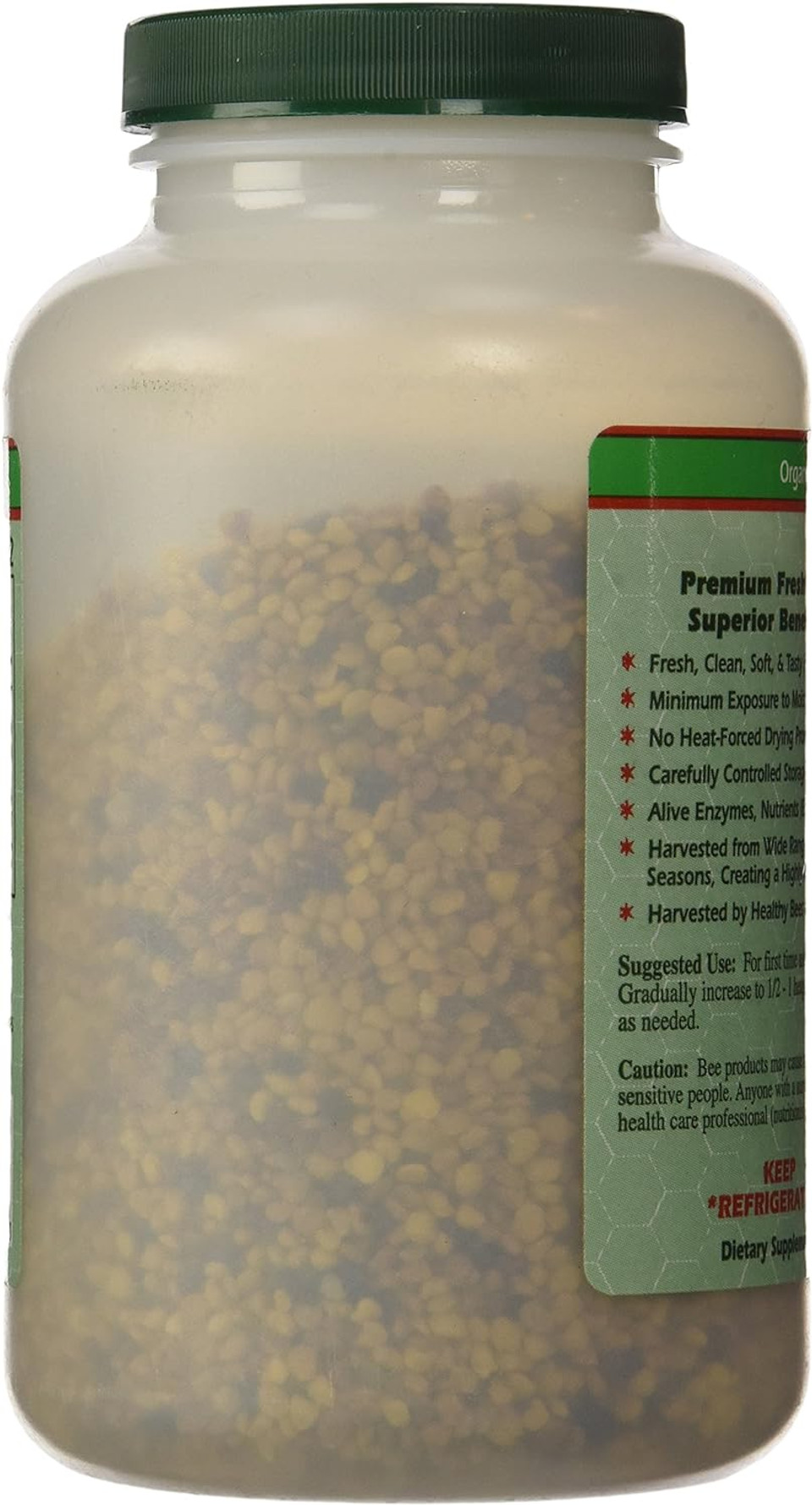 Y.S. Organics Fresh Bee Pollen Whole Granules, 8 Ounce
