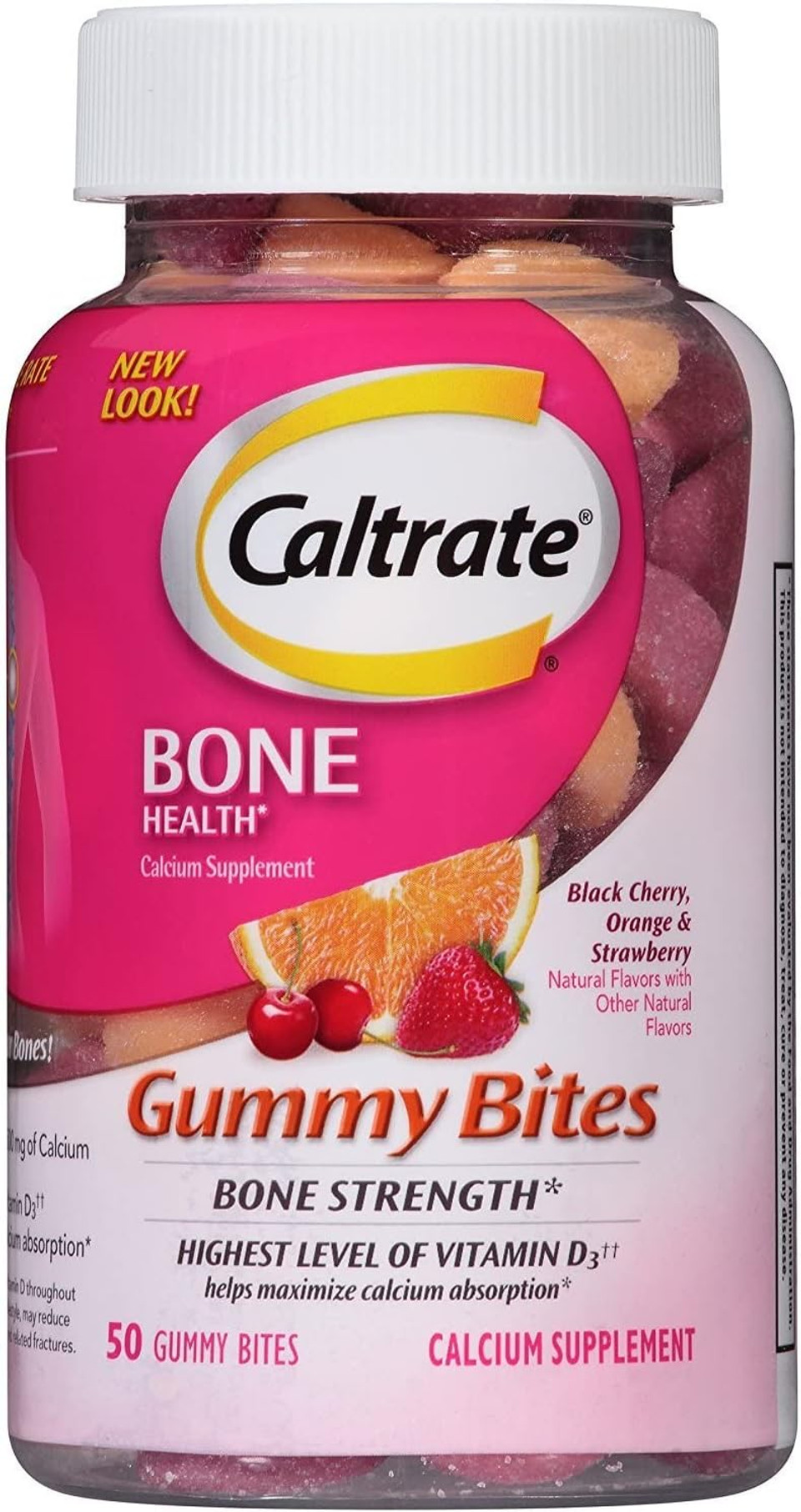 Caltrate +D Gummy Bites Size 50 Ct Caltrate +D Gummy Bites 50