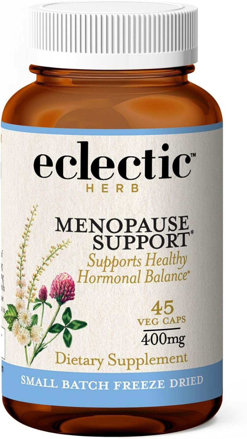 Eclectic Institute Raw Fresh Freeze-Dried Menopause Support | 45 Ct (400 Mg)