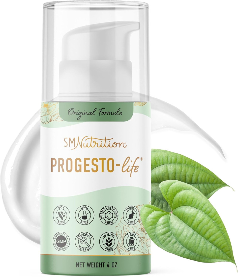 Progesterone Cream For Women | 2000Mg Usp Micronized Progesterone For Balance & Menstrual Support | 4Oz Pump (~96 Servings) | Soy-Free, Gluten-Free, Dairy-Free, Phenoxyethanol-Free, Cruelty-Free