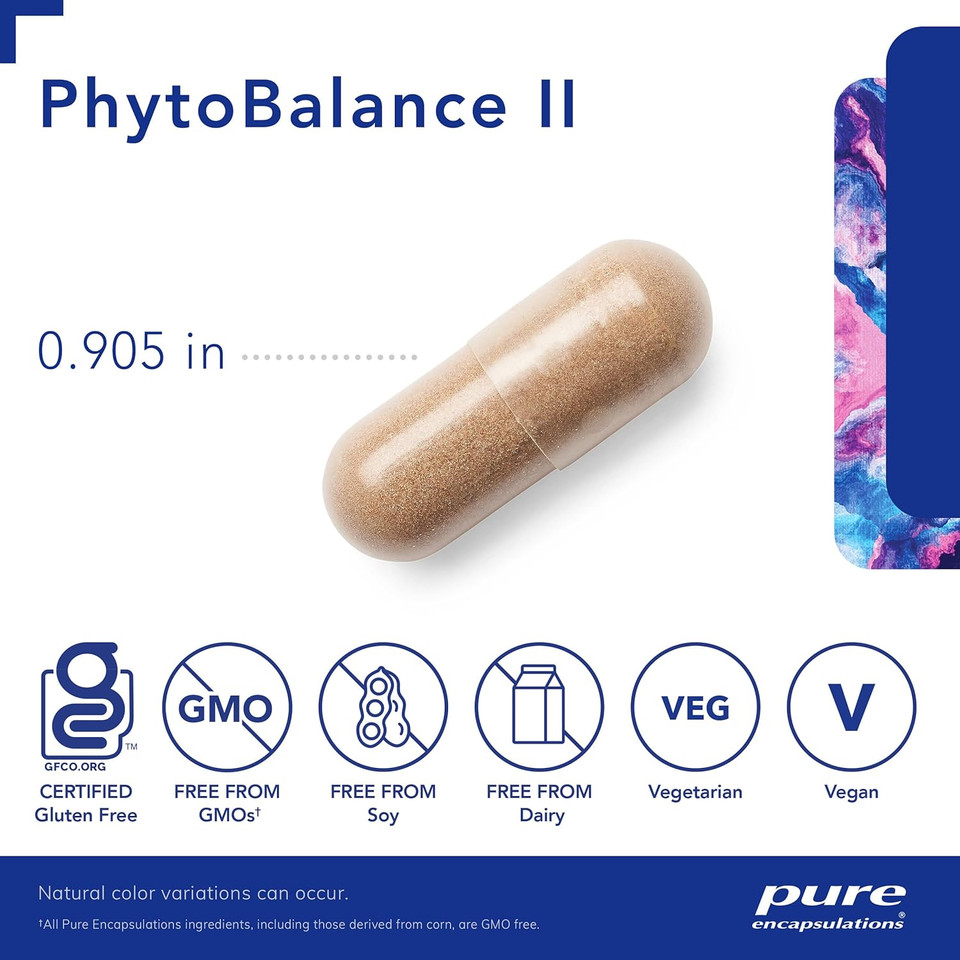 Pure Encapsulations Phytobalance Ii | Supports Healthy Estrogen And Progesterone Activity & Reduces Hot Flashes | 120 Capsules