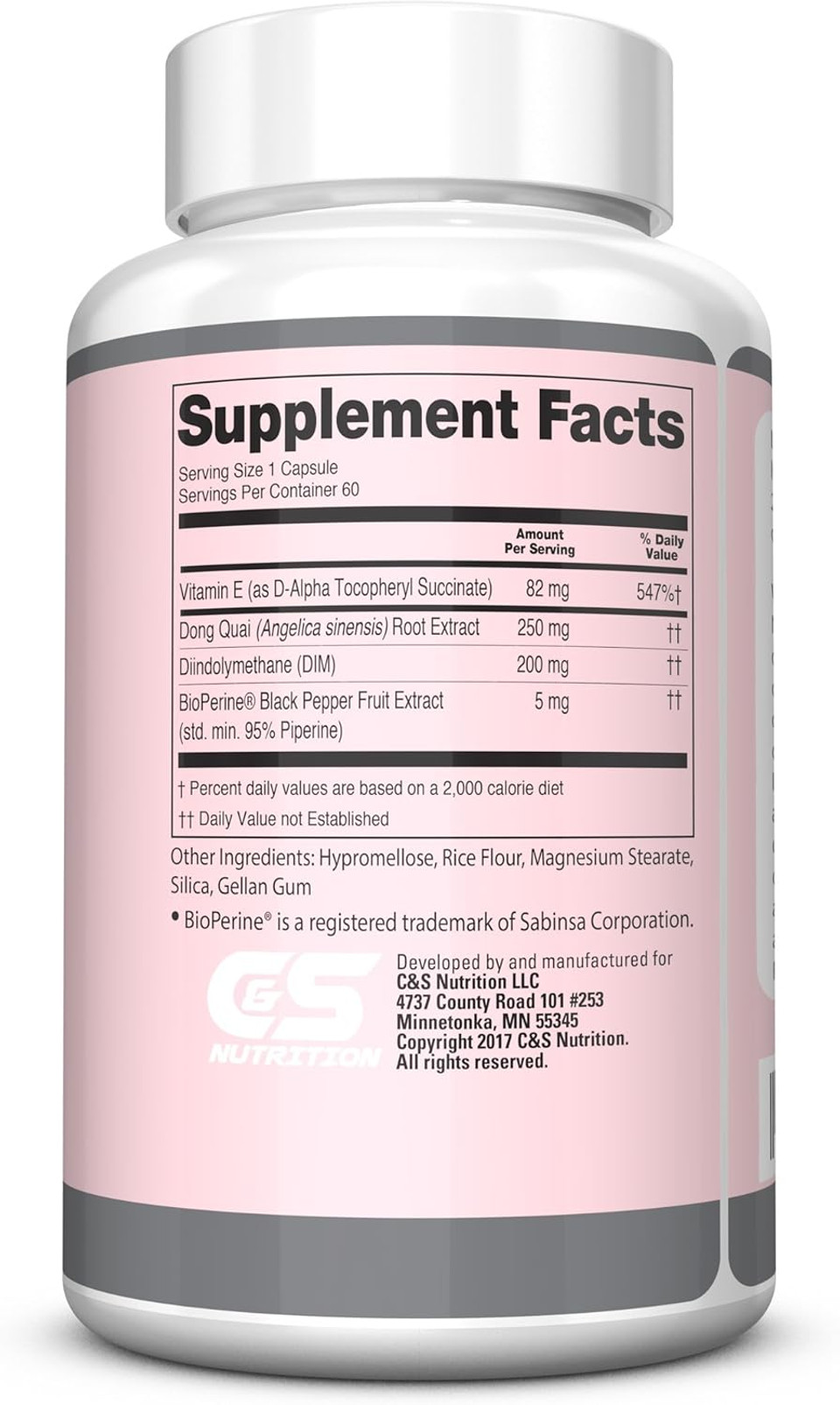 Re+Gen Nutrition Women'S Hormone Balance Support, Supplement With Vitamin E, Dong Quai, And Dim 200Mg With Bioperine, Pms, Hot Flashes, Mood Swings, Night Sweats Support, 60 Capsules, 2 Month Supply