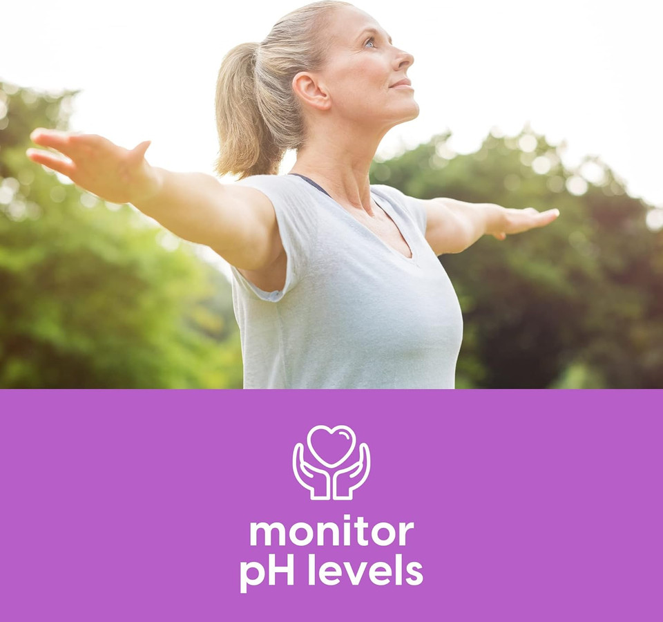 Nutrablast Feminine Ph Test Strips Full Range 1-14 | Monitor Intimate Health | Easy To Use & Accurate Womenã¢ÂS Acidity & Alkalinity Balance Level Tester Kit
