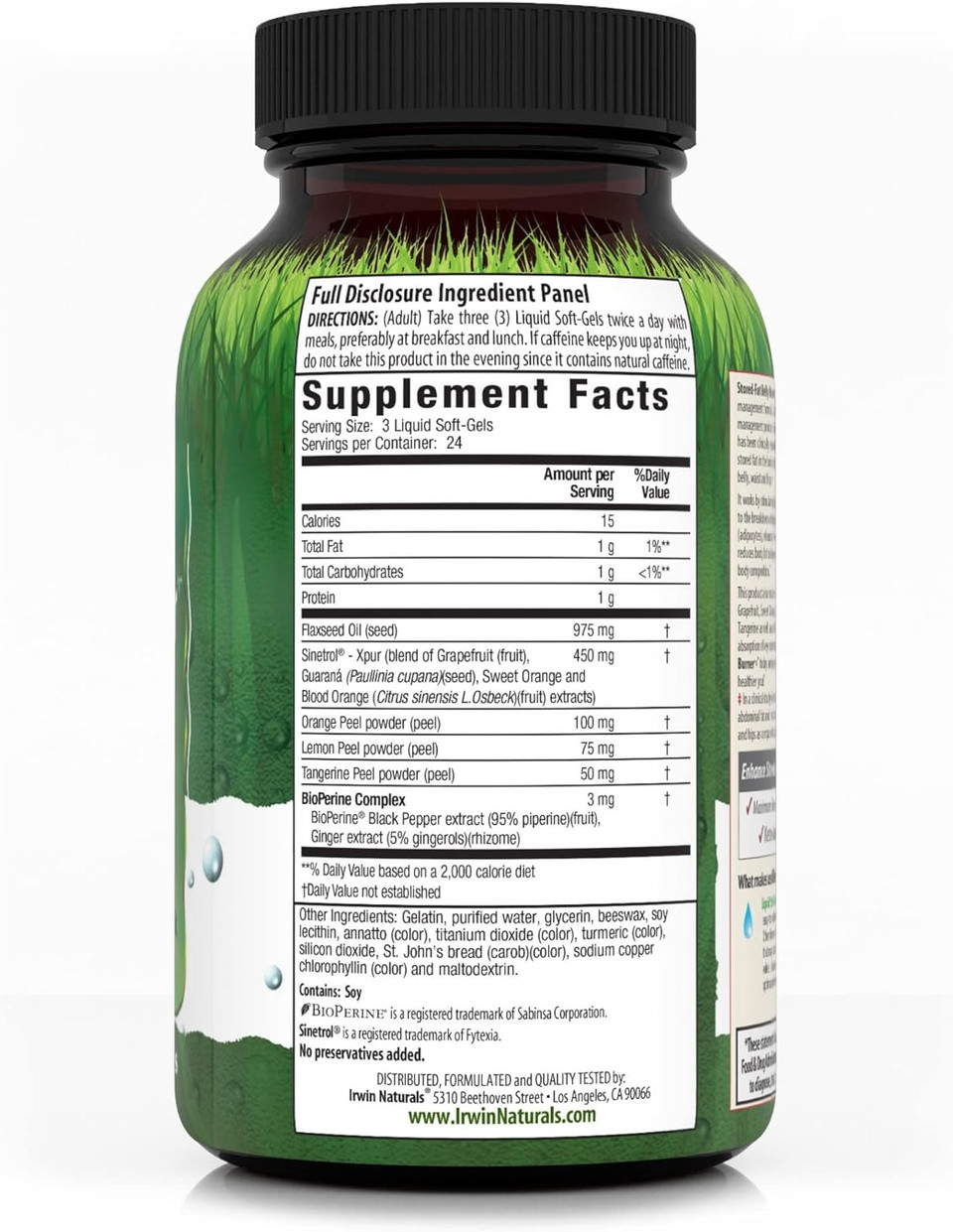 Irwin Naturals Stored-Fat Belly Burner - 72 Liquid Soft-Gels Irwin Naturals Stored-Fat Belly Burner - 72 Liquid Soft-Gels
