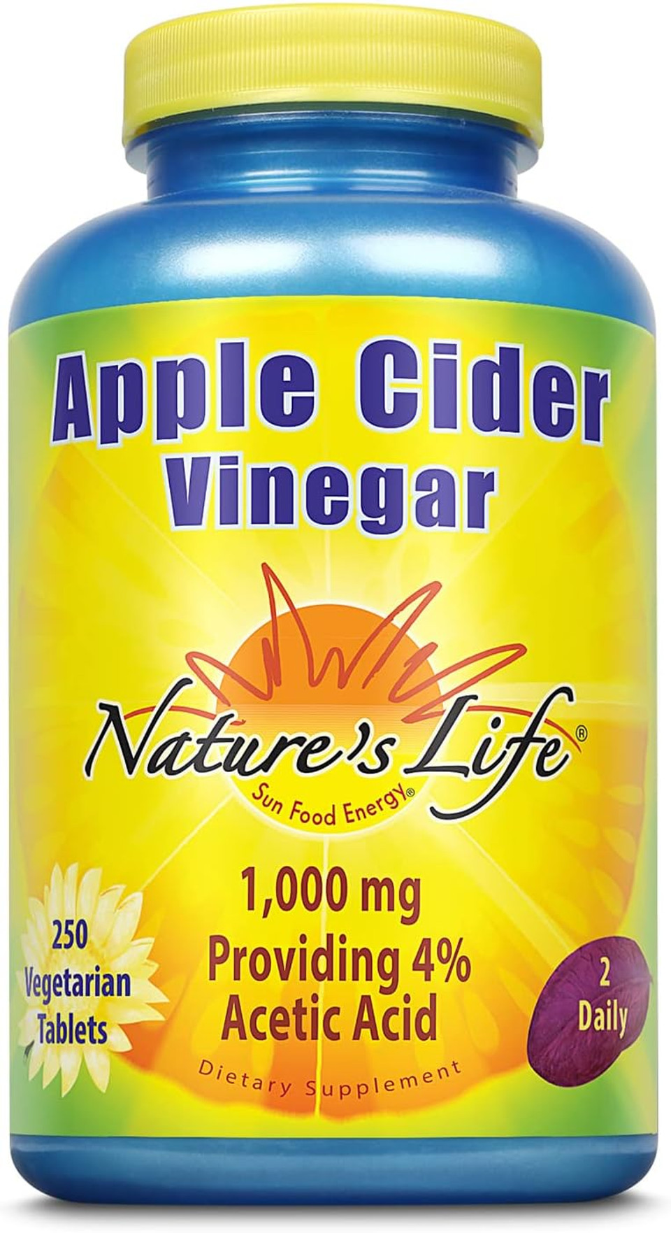 Nature's Life Apple Cider Vinegar 1,000 mg | 250 ct