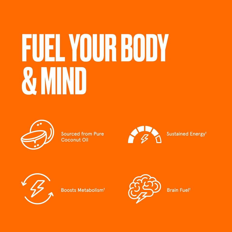 Bulletproof Brain Octane C8 Mct Oil, 32 Ounces (Pack Of 2), Keto Supplement For Sustained Energy And Fewer Cravings