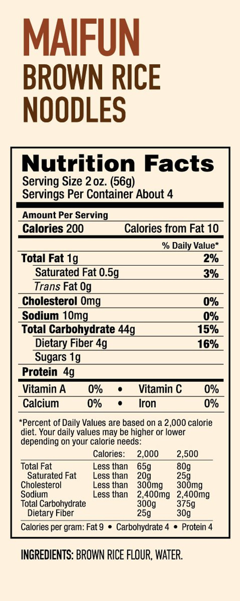 Annie Chun'S Brown Rice Noodles, Maifun | Vegan, 8-Oz (Pack Of 6) | Whole Grain | Gluten-Free Alternative To Angel Hair Pasta (43713-60947)