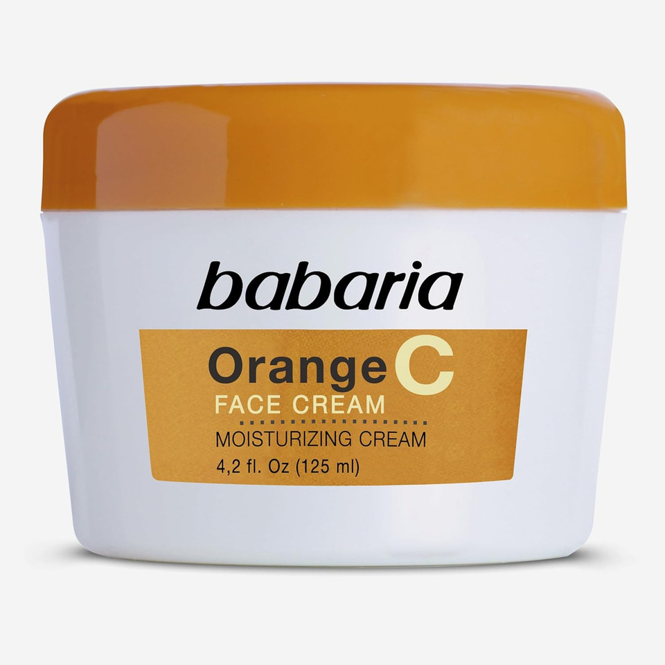 Babaria Vitamin C Face Cream - Brightens Complexion - Improves Elasticity With High Moisturizing Formula - Fades Sun Spots And Discoloration - Protects Against Airborne Pollutants - 4.2 Oz