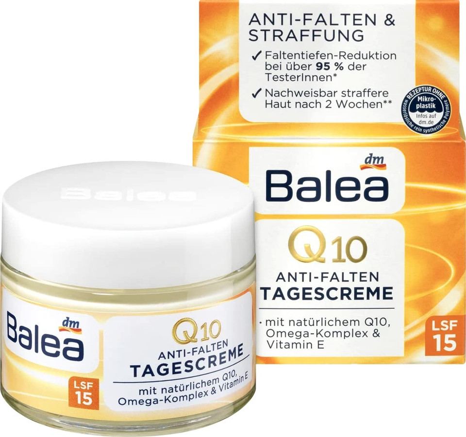 Balea Q10 Anti-Wrinkle Day Cream 50 Ml