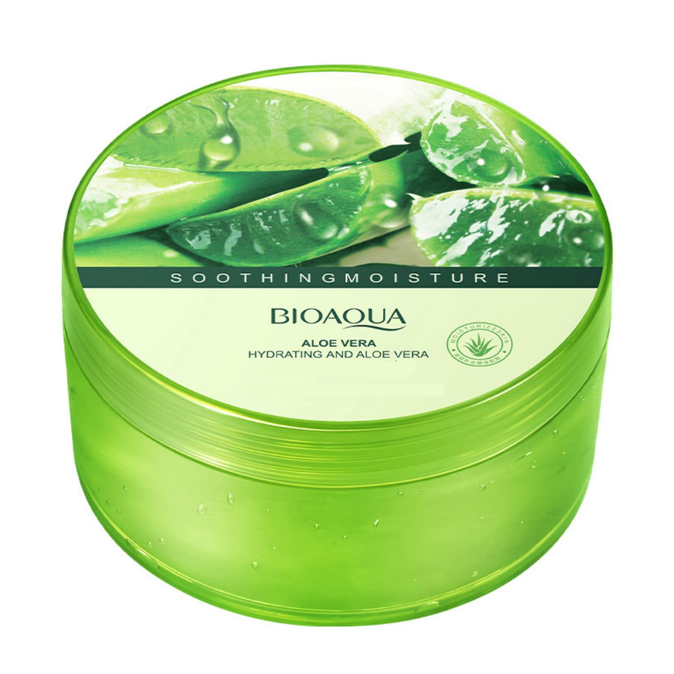 Bioaqua Aloe Vera Extract Gel Hydrating Moisturizing Soothing Skin Care Essence 300G/10.58Oz Bioaqua Aloe Vera Extract Gel Hydrating Moisturizing Soothing Skin Care Essence 300G/10.58Oz