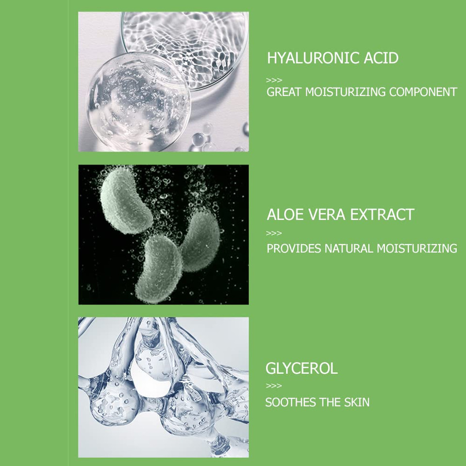 Bioaqua Aloe Vera Extract Gel Hydrating Moisturizing Soothing Skin Care Essence 300G/10.58Oz Bioaqua Aloe Vera Extract Gel Hydrating Moisturizing Soothing Skin Care Essence 300G/10.58Oz