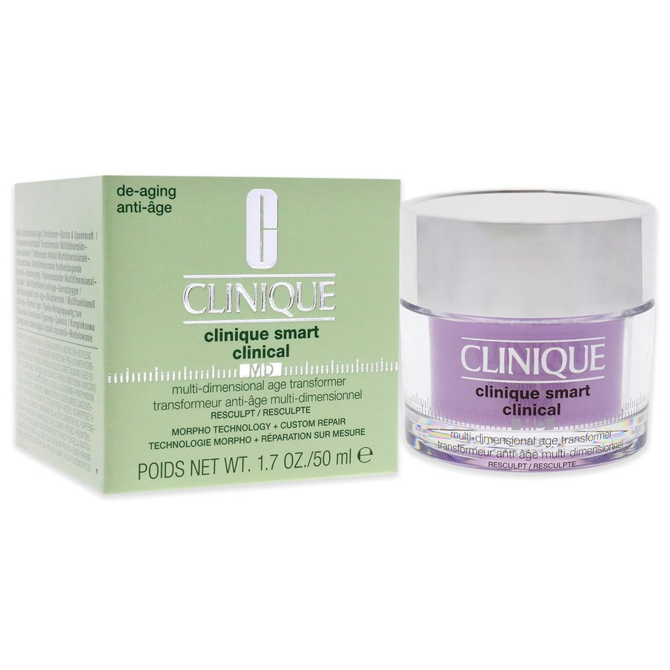 Clinique Clinique Smart Clinical Md Multi-Dimensional Age Resculpt Transformer Women Moisturizer 1158030 1.7 Fl Oz (Pack Of 1)1.7 Oz/ 50 Ml