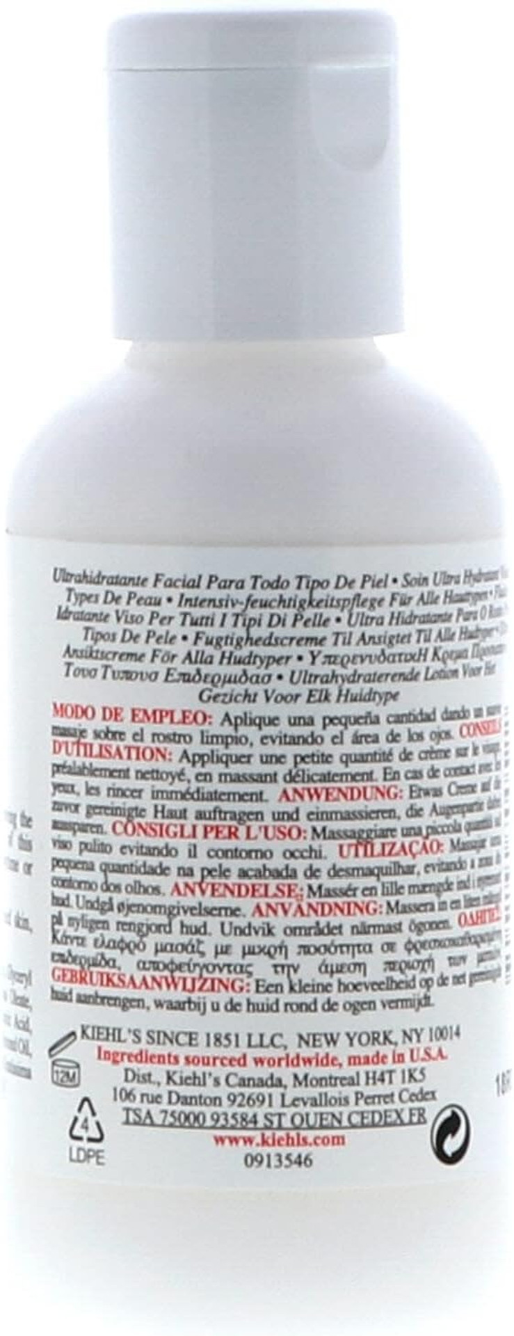 Kiehl'S Ultra Facial Moisturizer Spf 15 ( All Skin Types ) - 125Ml/4.2Oz