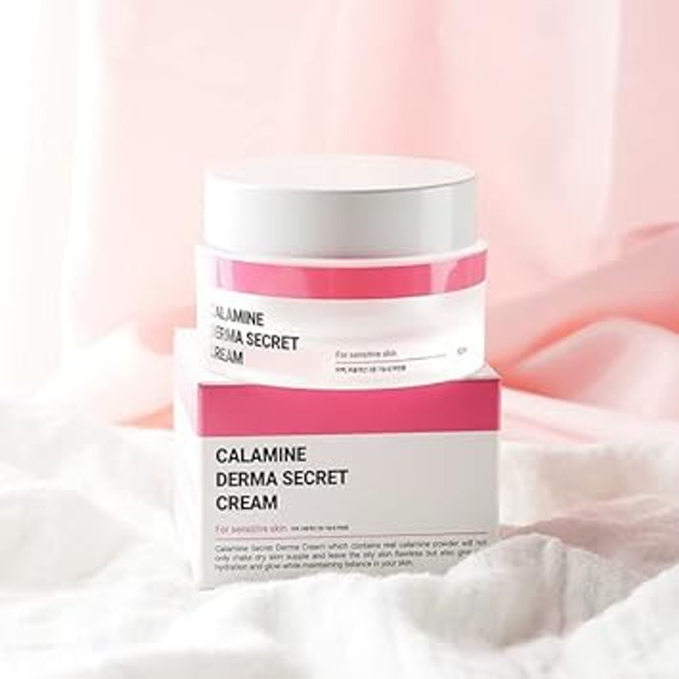 Ksecret Calamine Derma Secret Cream, 50Ml / 1.69Fl.Oz. | Korean Skincare | For Acne & Oily Skin Ksecret Calamine Derma Secret Cream, 50Ml / 1.69Fl.Oz. | Korean Skincare | For Acne & Oily Skin