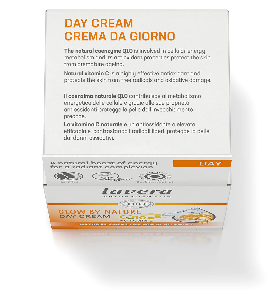 Lavera Organic Glow By Nature Day Cream 1.69 Fl Oz