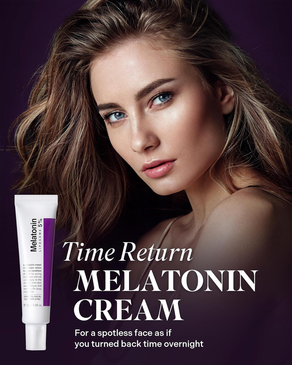 Maxclinic Time Return Melatonin Cream | Face Brightening Cream & Face Moisturizer For Dry Skin | Relaxing Face Cream For Women & Men | Melatonin Face Cream For Resilient Skin, 0.88 Oz Maxclinic Time Return Melatonin Cream | Face Brightening Cream & Face Moisturizer For Dry Skin | Relaxing Face Cream For Women & Men | Melatonin Face Cream For Resilient Skin, 0.88 Oz